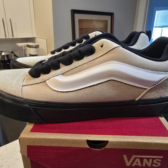 VANS Knu Skool Peyote Black Mens Size 12 VN000D75OVP Skate Shoes NEW RARE COLOR - Picture 1 of 11